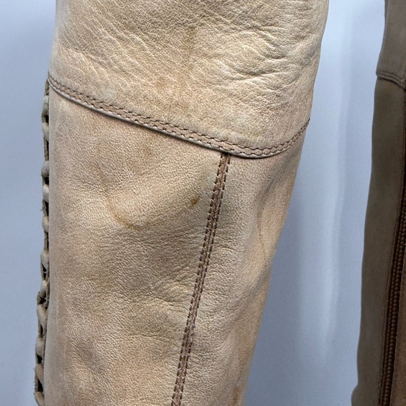 Lucky Brand LP Hatlewx leather riding knee boots sz 10 (DRBMNZ) - Picture 4 of 9